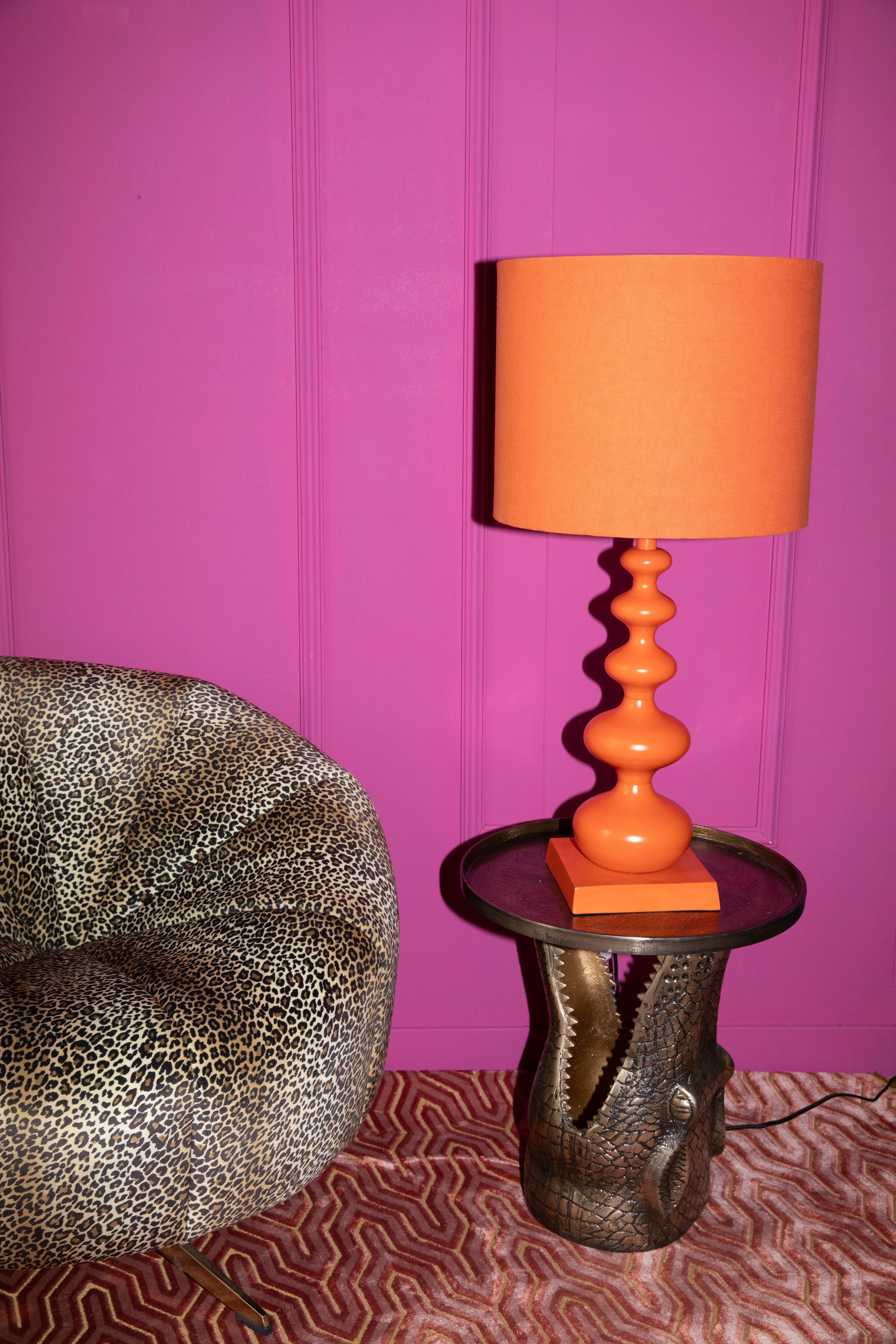 Bold Monkey When Orange is King Table Lamp